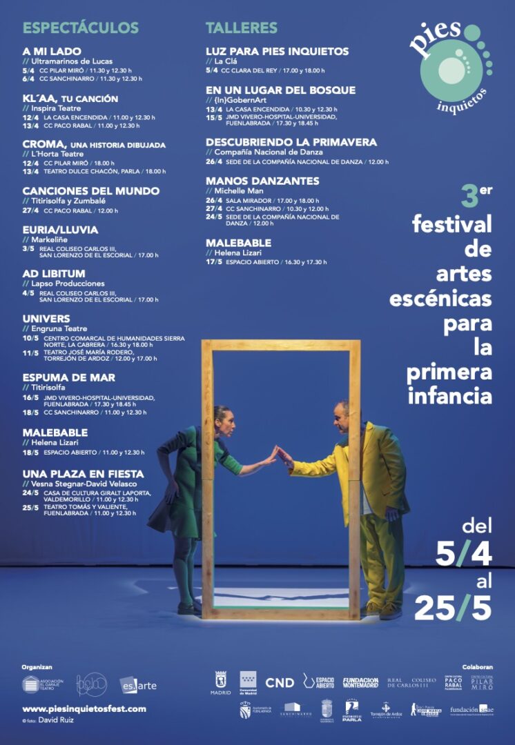 Cartel 3 edición Pies Inquietos